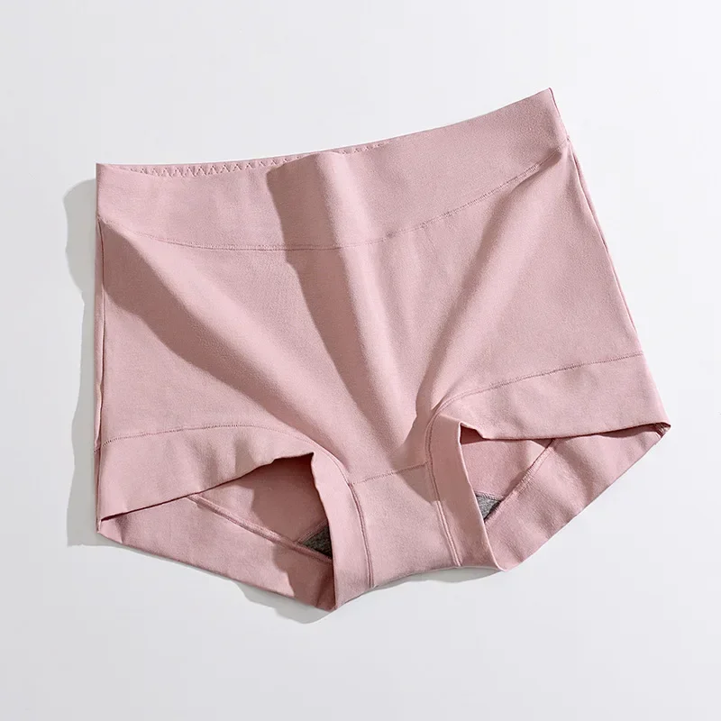 Sous-vêtements pour femmes coton confort hanche ascenseur taille haute ventre Tuck boxeurs pour femme graphène entrejambe antibactérien grande taille culotte