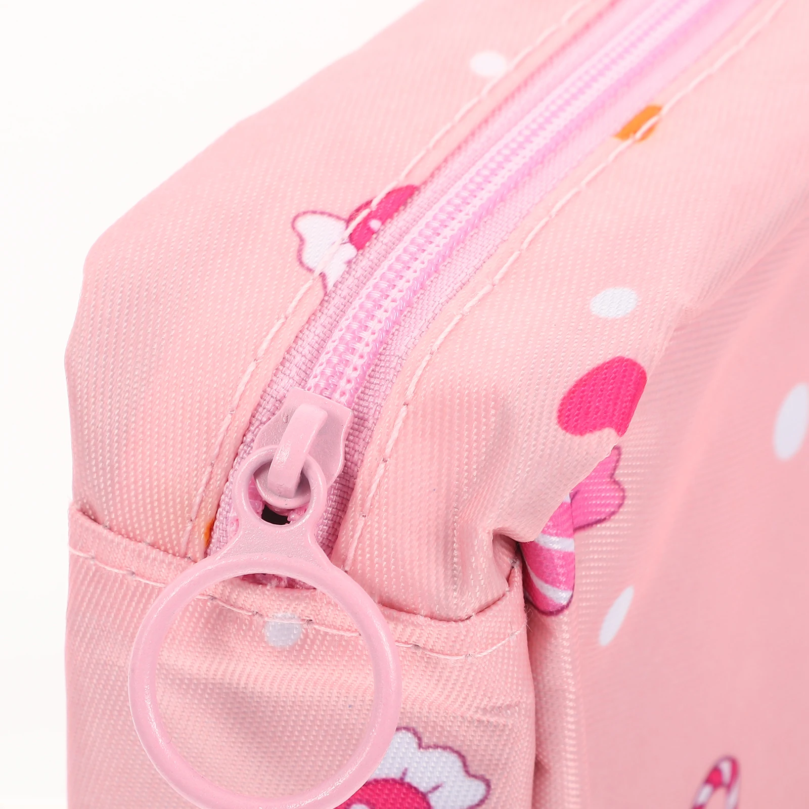 

Lovely Reusable Sanitary Storage Bag Compact Zipper Period Pouch For Small Portable Holder Multi-Function Design School