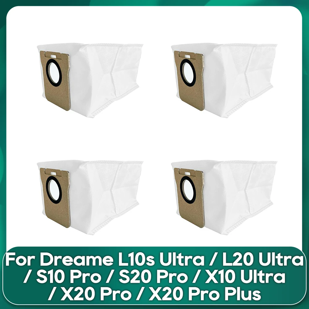 Compatible For Dreame L10s Ultra / L20 Ultra / S10 Pro / S20 Pro / X10 Ultra / X20 Pro Dust Bag Replacement Spare Part Accessory