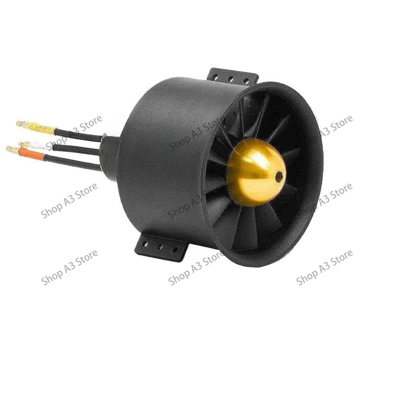 90Mm 12 Blades Metal EDF Complete Power System 2nd Generation 90mm-12 Inner Blades Duct Power Group