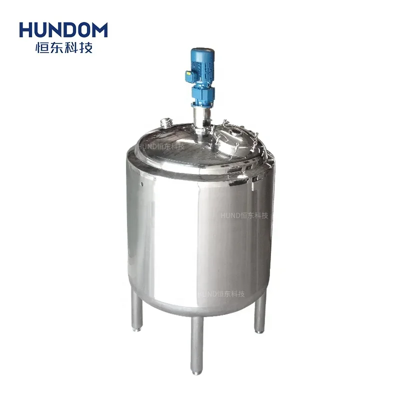 Stainless Steel Cooling and Heating Jacketed Mixing equipment Buffer Solution Preparation Tank