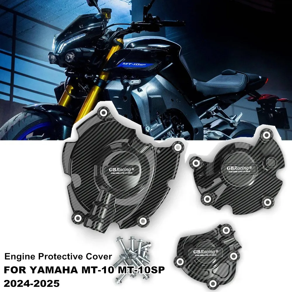 

For Yamaha MT-10SP MT-10 MT10SP MT10 2024 2025 Motorcycle Engine Protective Cover Guard Protector Fall Protection Cover