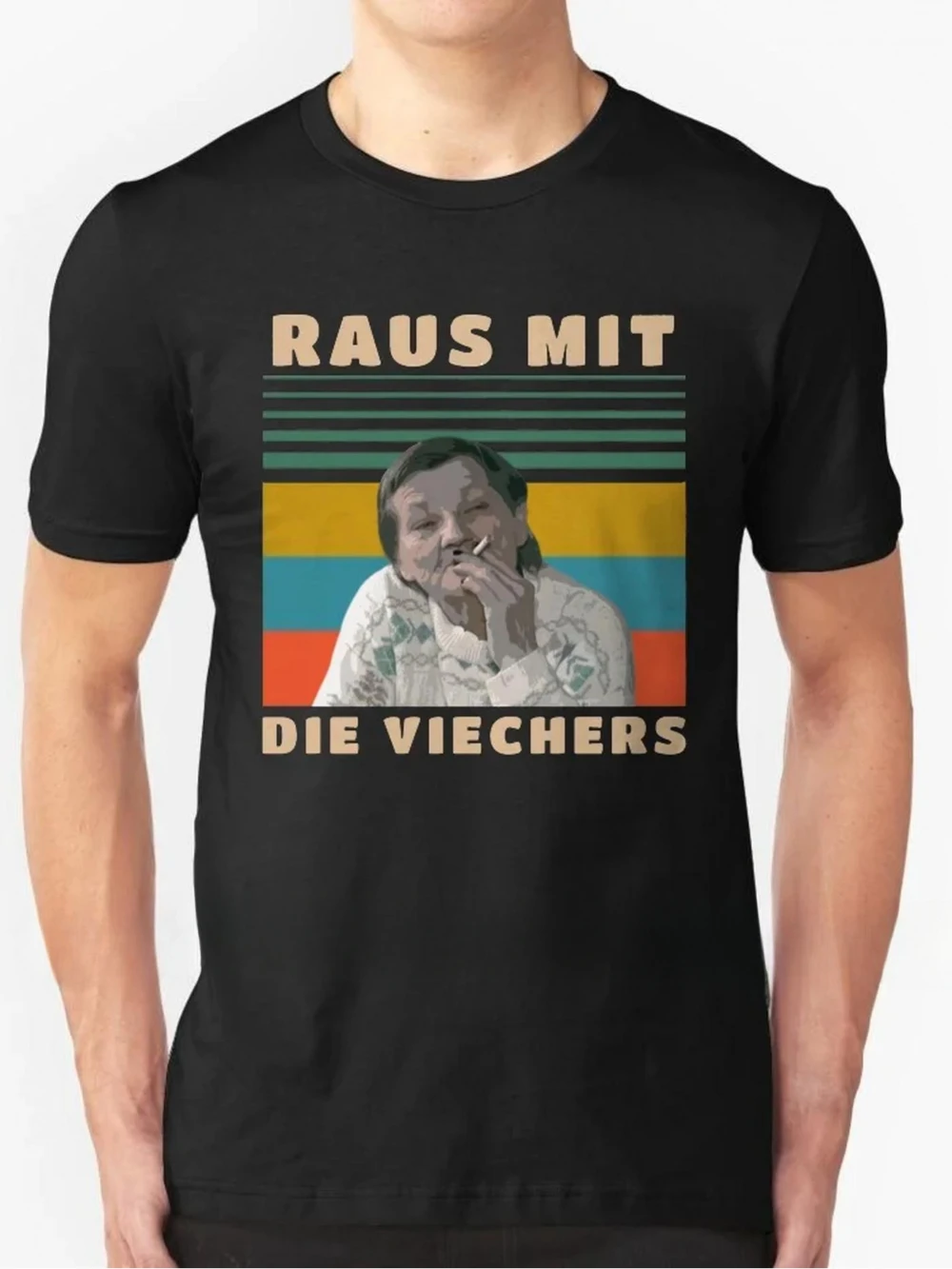 Men's Vintage 80s Critters TV Show T-Shirt Retro Out with The Critters Design Andy Norman Short Sleeve Men's T-shirts for Summer