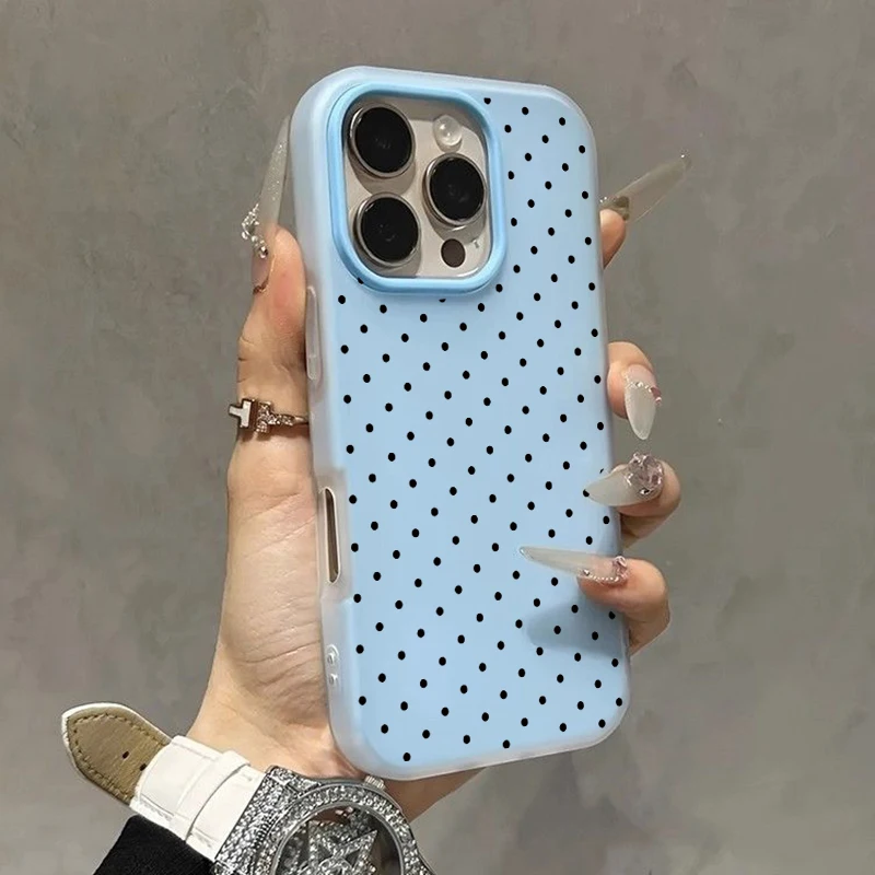 Polka Dots Stars Phone Case For Huawei Honor 400 Pro Magic 6 Lite 90 Lite X9D X6D X9B X7B Matte Soft Candy Silicone Bumper Cover view 6