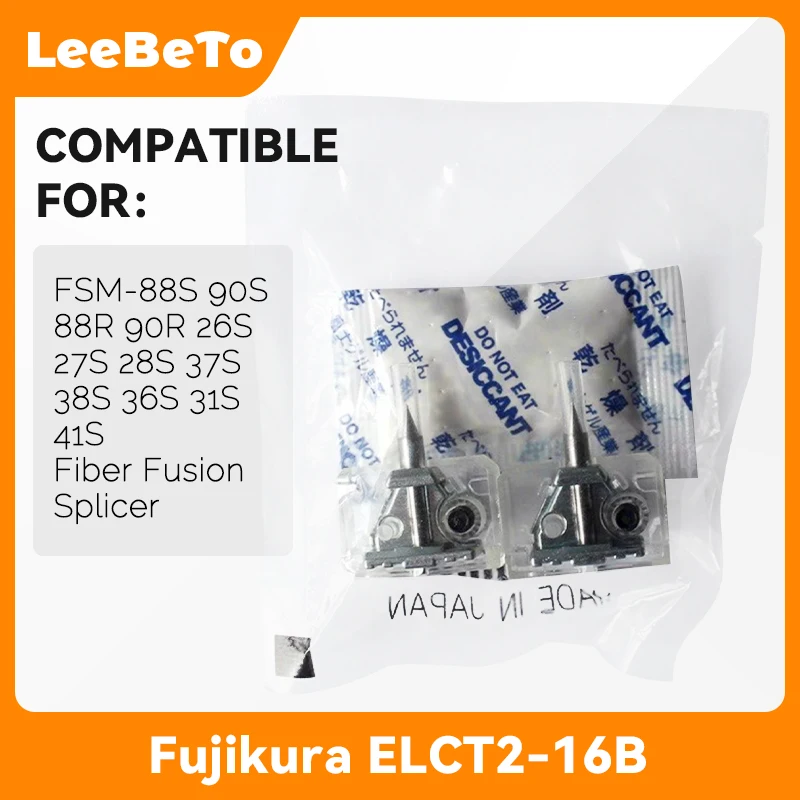 Fujikura ELCT2-16B for FSM-88S 90S 88R 90R 26S 27S 28S 37S 38S 36S 31S 41S Fiber Fusion Splicer Electrodes
