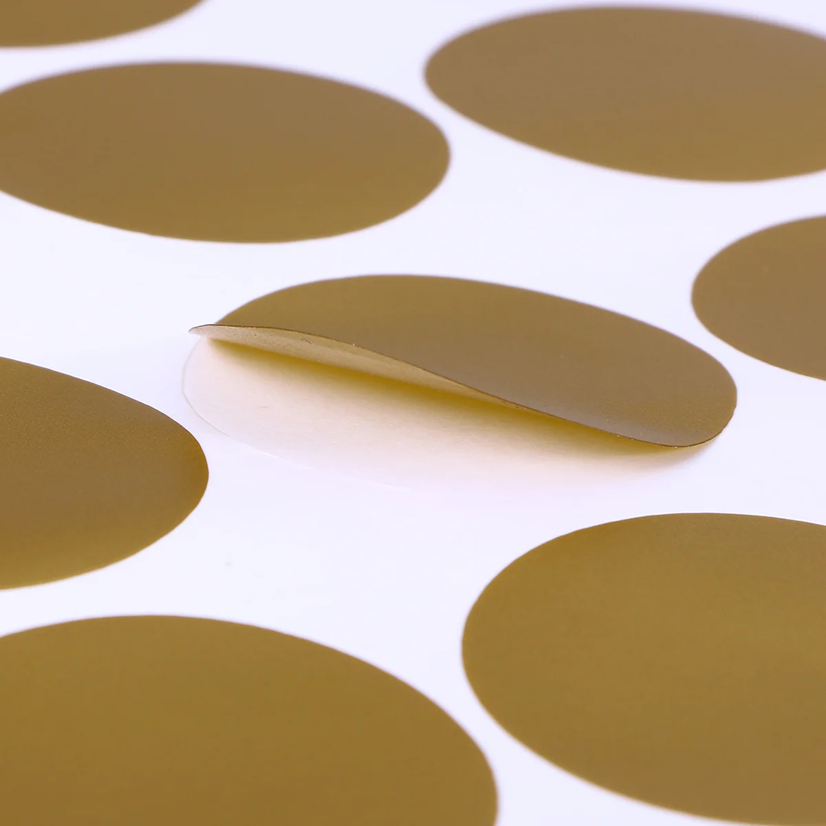 

54 Metallic Removable Wall Stickers Round Decals for Baby Nursery Kids Room Festive Home Decor Durable Easy Apply 4cm