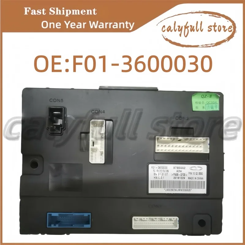 

Body Control Module/Window Llifting Module For JETOUR X70 Remote Control Module/Front BCM Module F01-3600030