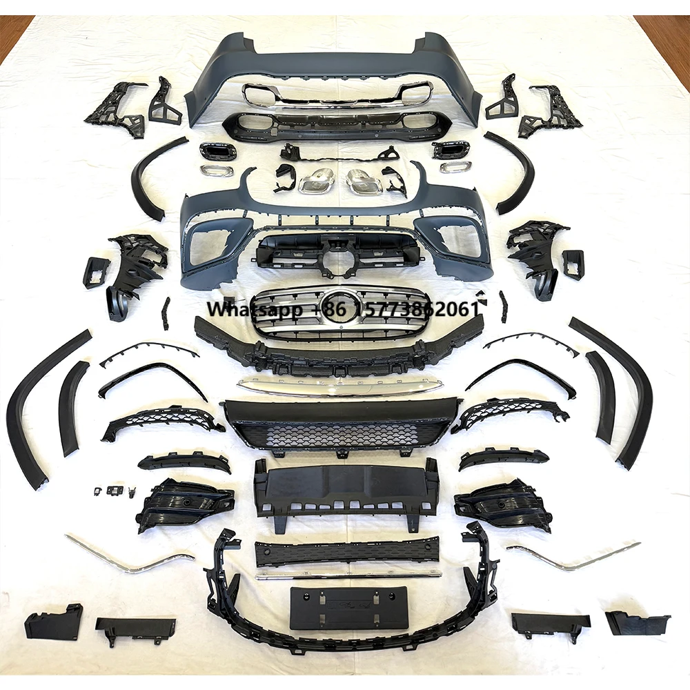 

GLS X167 2019-2023y to 2024y GLS450 Sport Body Kit PP Full Set Conversion Kit Car Upgrade Facelift Set Front Bumper Body Parts