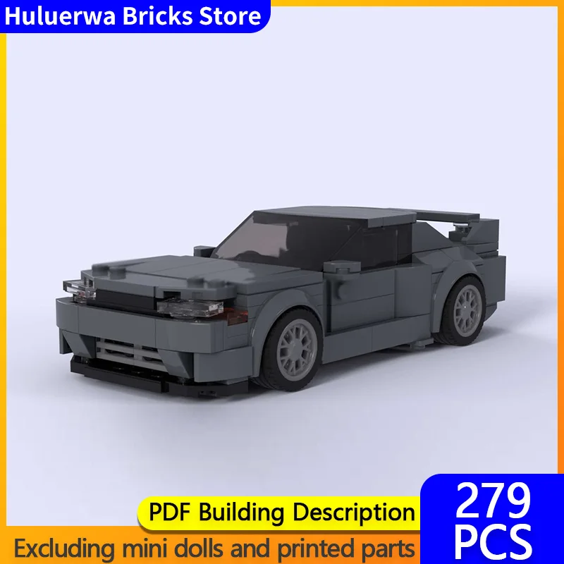 

Speed Racing Car Model MOC Building Bricks Skyline GT-R R32 Sports Coupe Modular Technology Children Holiday Gifts Assemble Toys