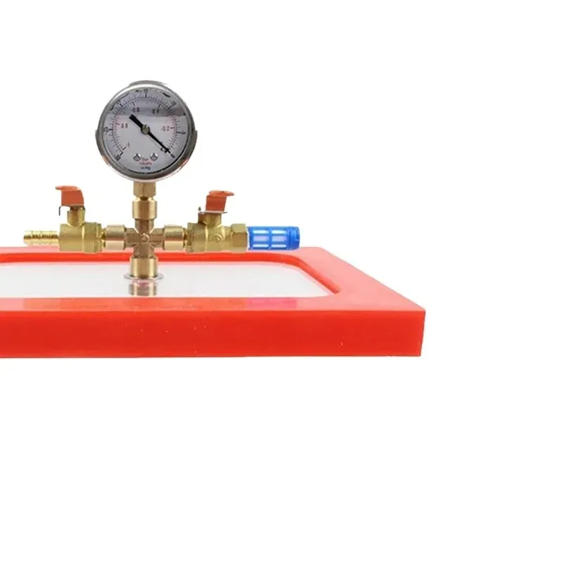 3L Transparent Pyrex Glass Vacuum Defoaming Barrel Epoxy Resin Silicone AB Glue Defoaming Vacuum Chamber Laboratory Tools BCC