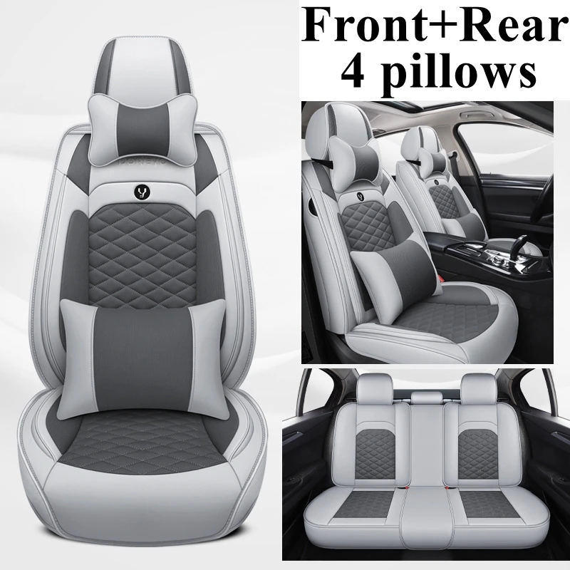 

Front+Rear 5 Seat Car Seat Cover Set for Kia Borreg Cadenza Carens Forte K9 KCV4 Maxima Niro Opirus Sorento Stinger Stonic VQ