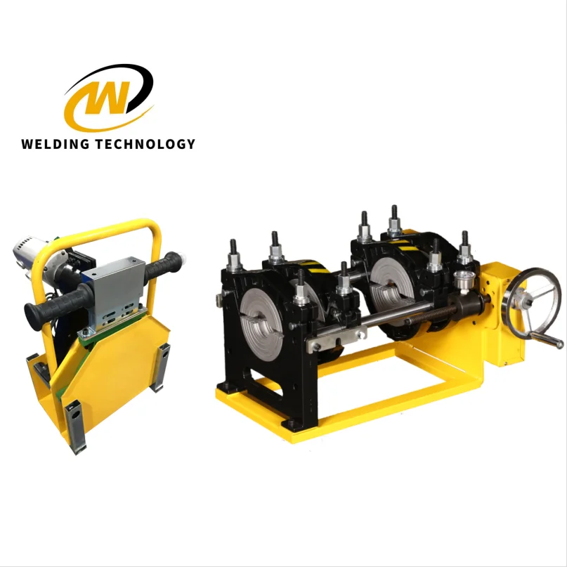 50-250mm WD250MZ4 Manual Butt Fusion Welding Machine 220V 2.83kw Screw Type PE/PP/PPR/PVDF Pipes Welding Machine 2-year Warranty