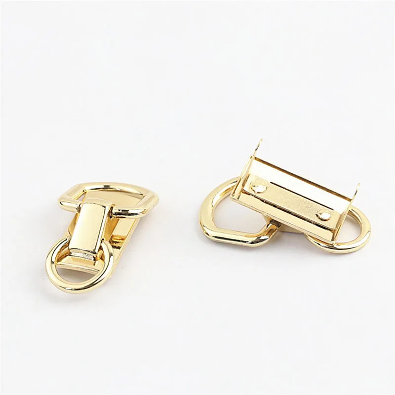 20Pcs Metal Square O D Ring Buckles Bag Strap Leather Hardware Hook Buckles DIY Handbag Clasp Decoration Accessories