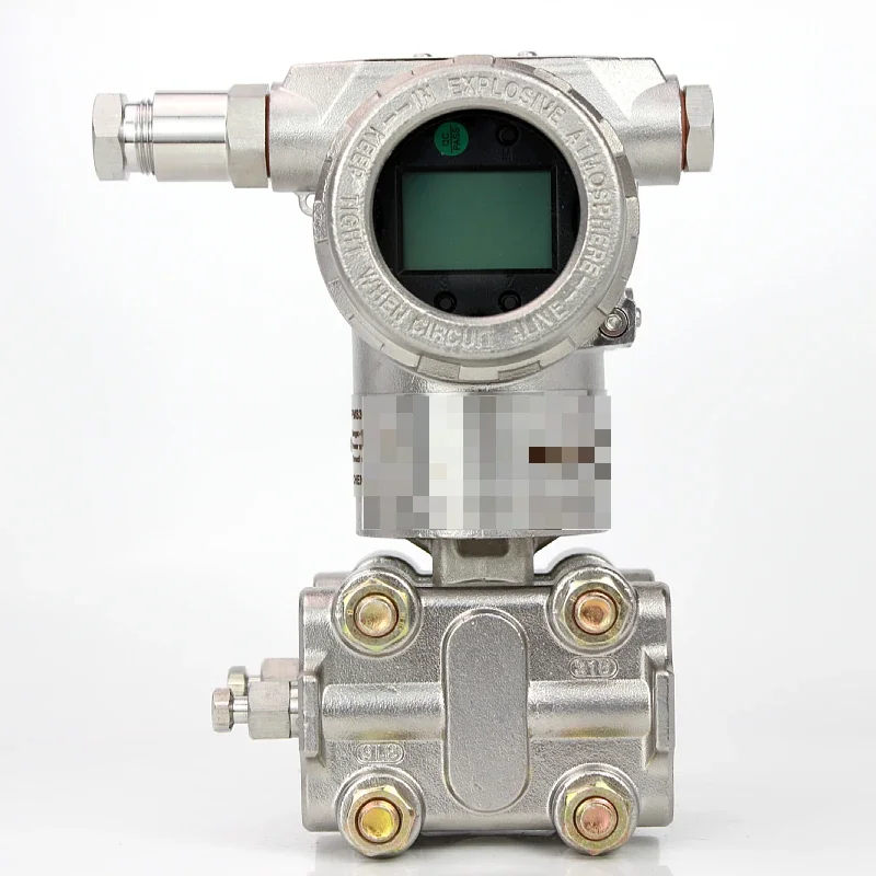 4-20mA capillary digital differential pressure transmitter for measuring gas/water RS485 output in industry