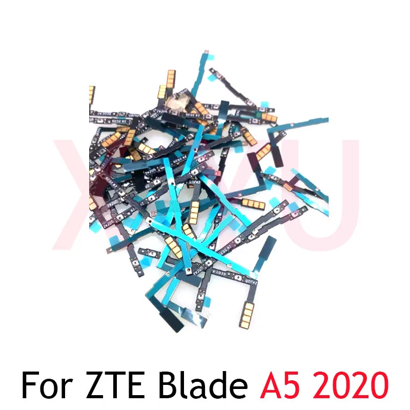 

10PCS For ZTE Blade A3 A5 2019 / A3 A5 2020 Power On Off Switch Volume Side Button Flex Cable Repair Parts