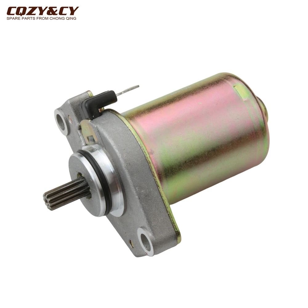 Scooter 10 Teeth Electric Starter Motor For Malaguti Centro Base 50 Ciak Master F10 Rst F12 Phantom F15 Fire Fox 50cc 2T