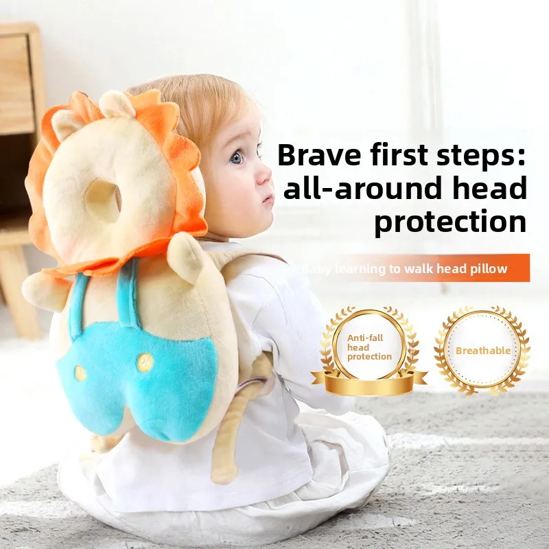 Baby anti-fall pillow head protector baby learning to walk children's toddler artifact anti-collision fall head protection pad