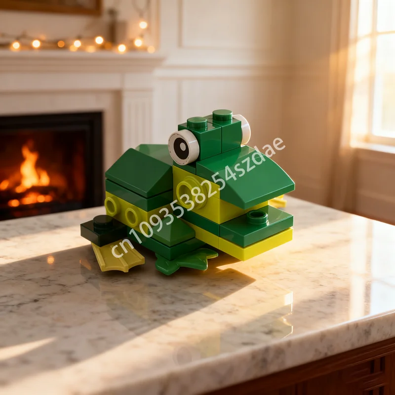 

28pcs MOC Frog Alternate Classiced Model Building Blocks Construction Toys Assemble DIY Christmas Gifts Idea Brick Kids Birthday