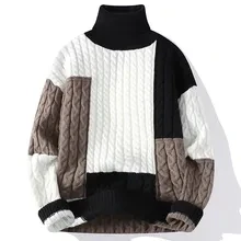 Autumn and Winter New style Thicken Warm Sweaters Men\'s Fashion Casual Loose Comfortable High Quality Large Size Sweater