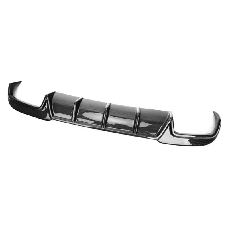Carbon Fiber Rear Bumper Diffuser Spoiler Fits for W212 E63 2013-2016 view 3