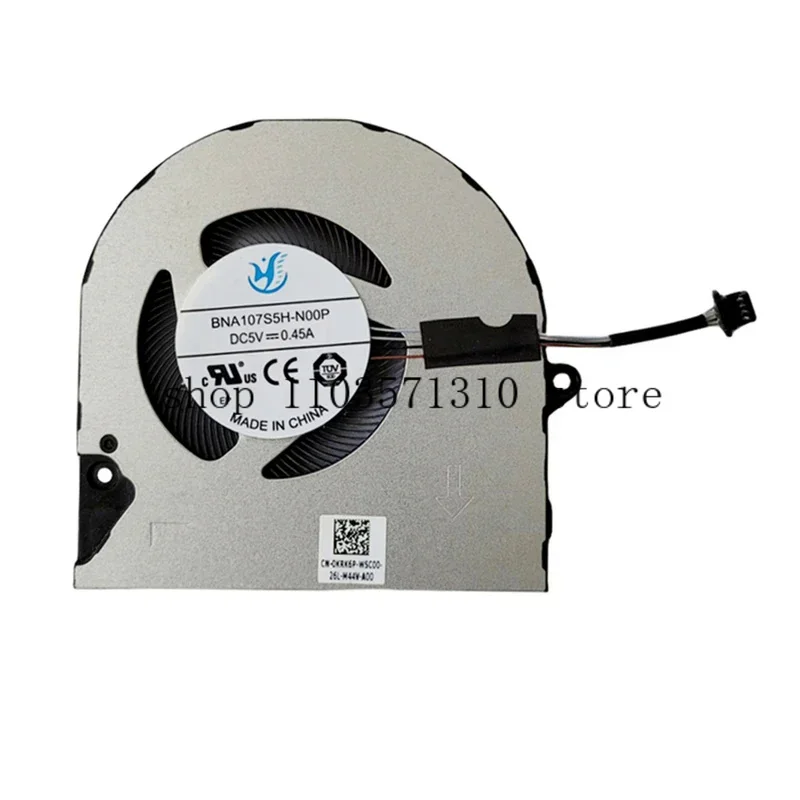

N New Compatible CPU Cooling Fan For DELL Inspiron 15 5510 5515 5518 Inspiron 14 5410 5415 5418 7400 7415 2-in-1 2021 0KRK6P