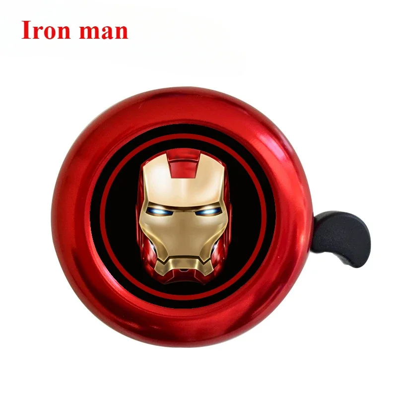 AliExpress Marvel 5*5cm Spiderman Bicycle Bell Kids Bike Cute Cartoon Metal Warning Super Loud Bell Horn Cycling Handlebar Bell Safety Accessories