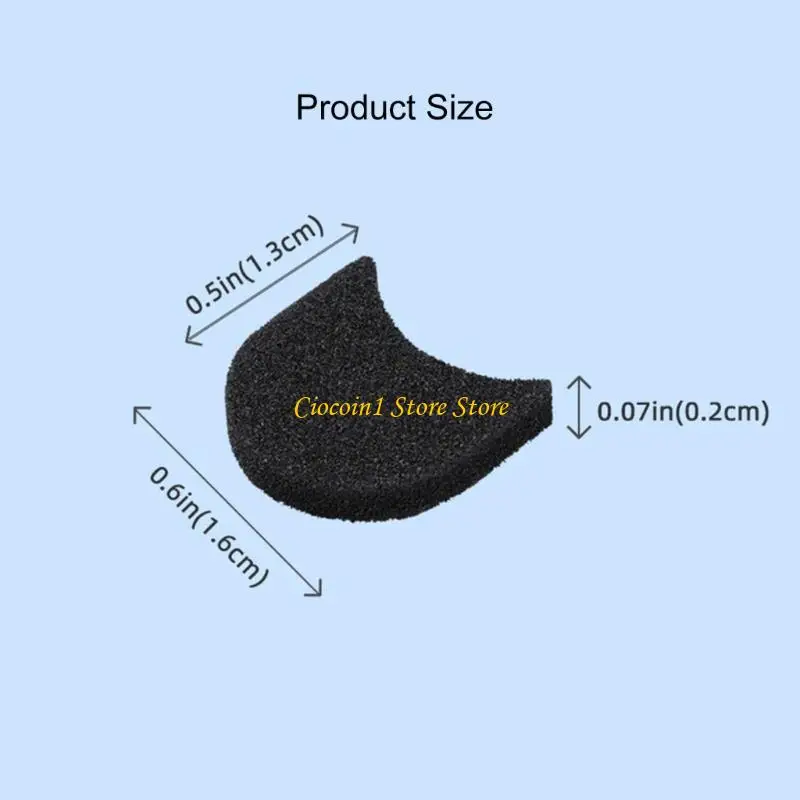 A3PC 6Pcs Wind Muff Mic Windscreen Wind Foam Wind Noise Reduction Cover for 360 GO 3S