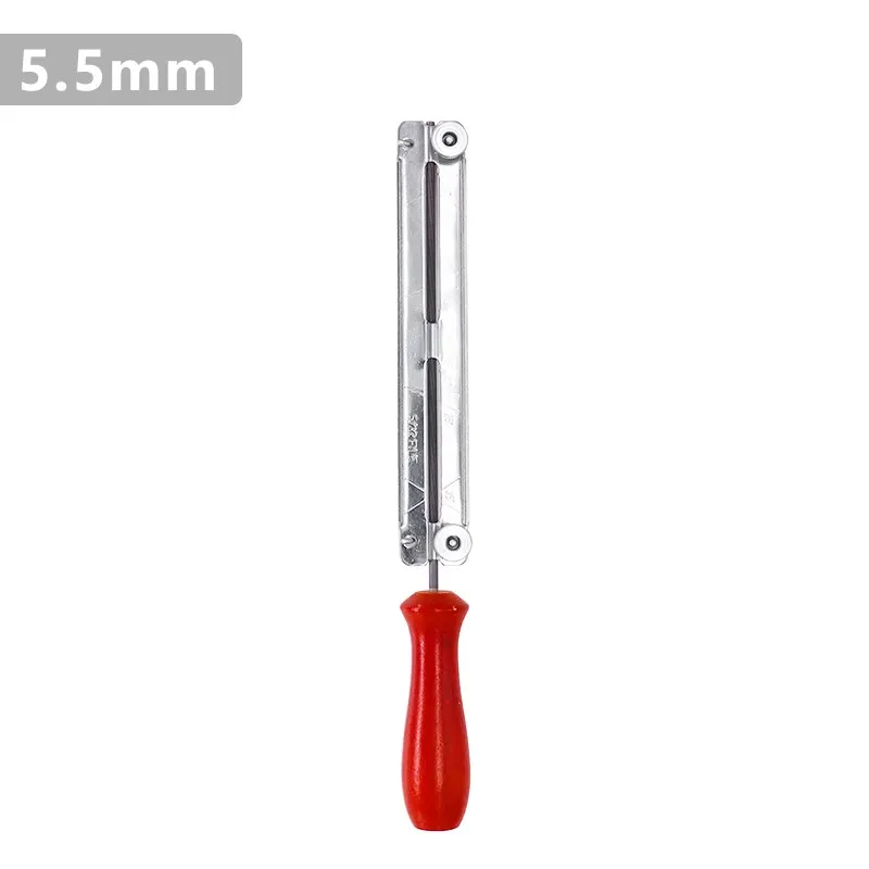 CMCP 4/4.8/5.5MM File Holder Chain Sharpener Auti-Rust For Wookworking Tools Hand Tool Chainsaw Parts