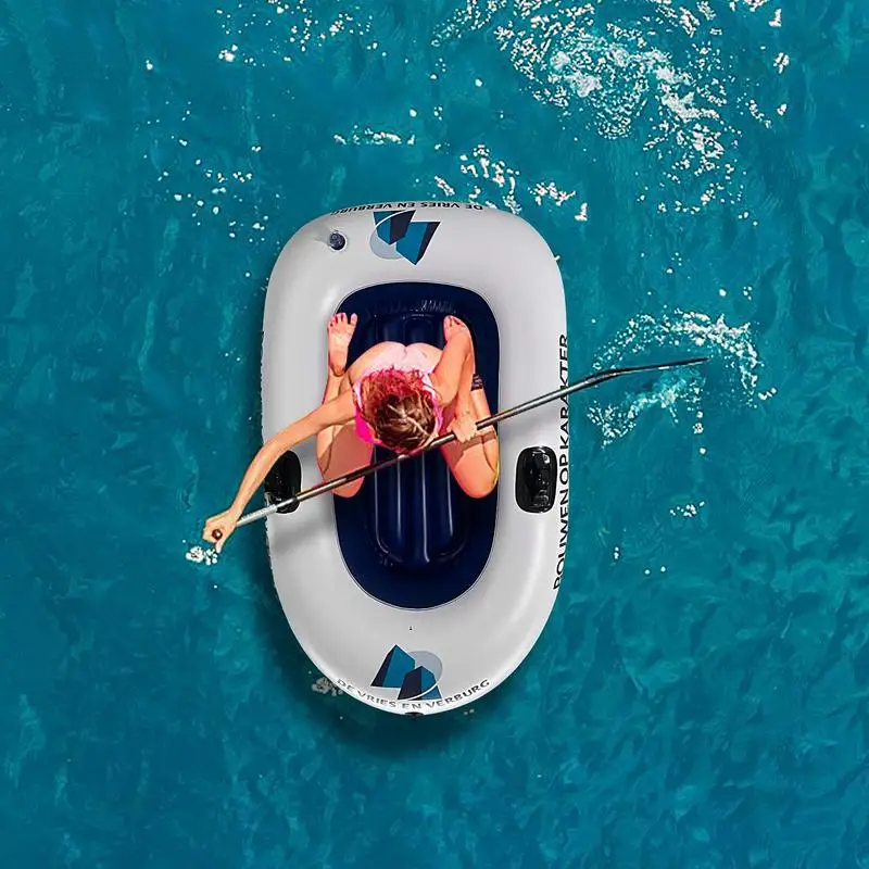 Inflatable Boat Swimming Pool Lake Float Raft Portable Pool Raft Ride-Ons Float Kayak For Adults Lake River Beach Travel