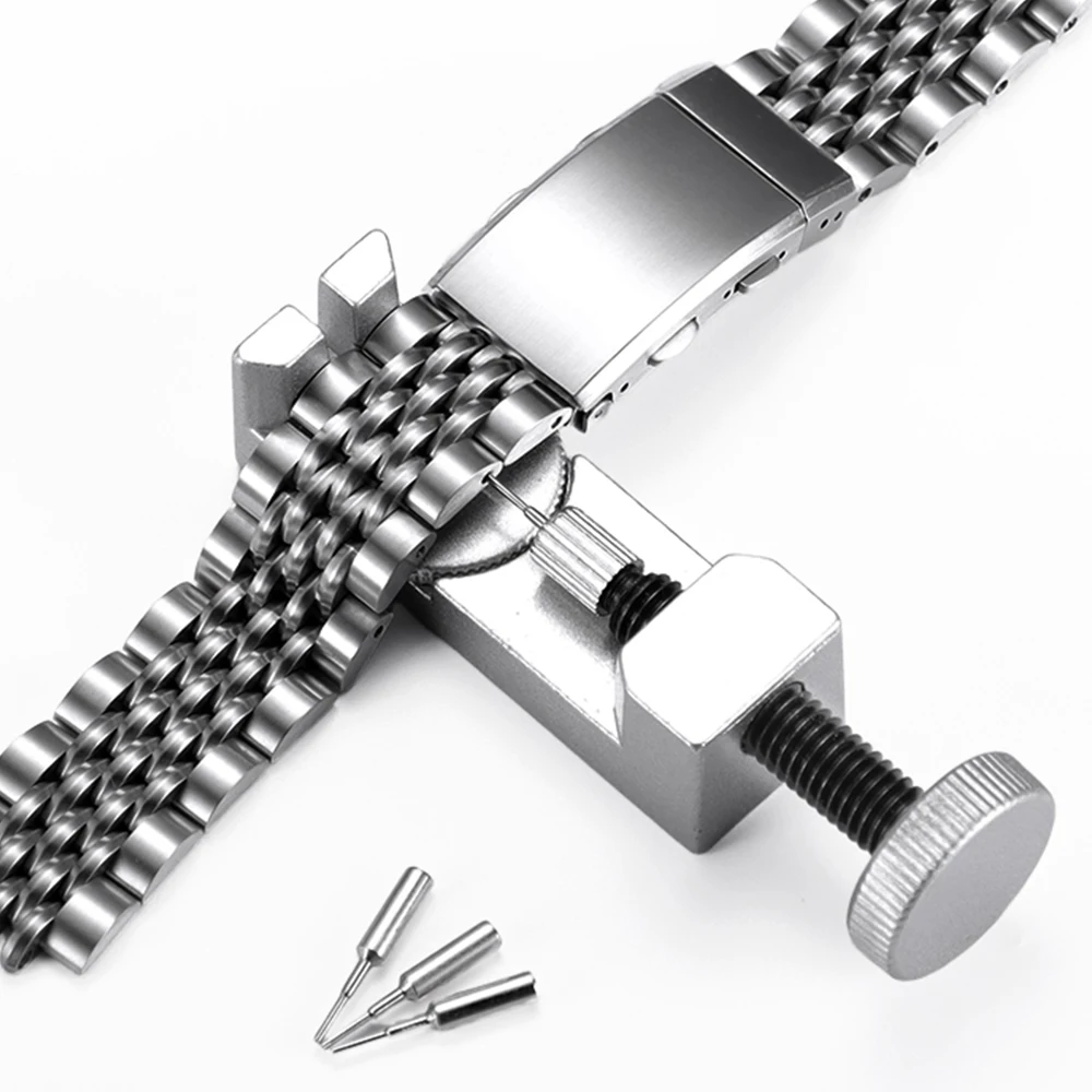 All Metal Adjustable Watch tool For Apple for Samsung watch Adjustable Remover Kit Metal Strap Bracelet Link Pin Repair Tool
