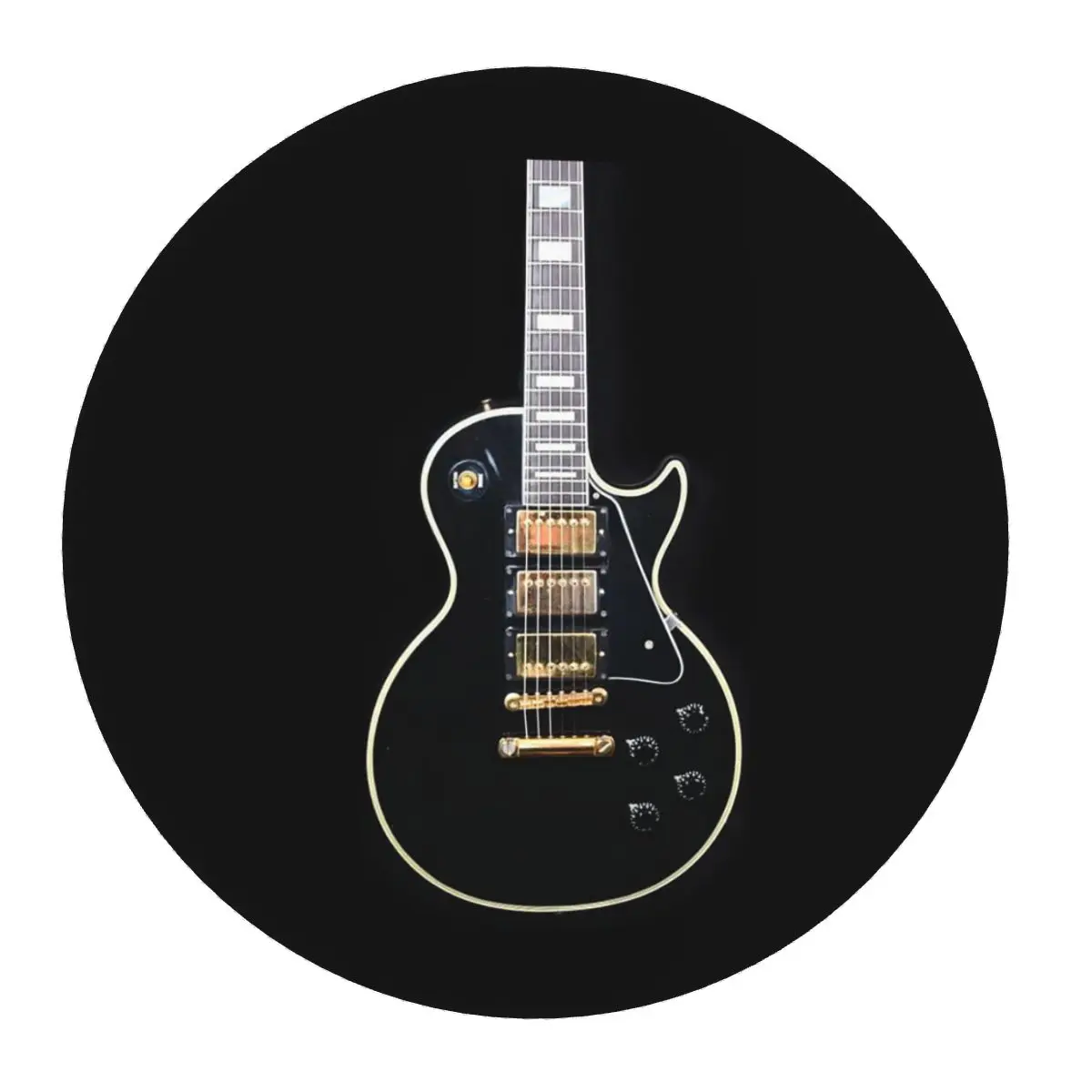 

Gibson Custom Shop Les Paul Round Mouse Pad Computer Keyboard Mouse Mat Gamer Laptop Desk Mat Office Accessories Table Mats