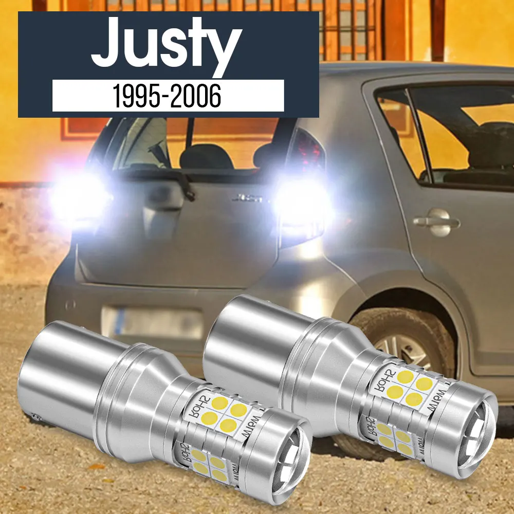 

2x LED Backup Light Reverse Lamp Blub Canbus Accessories For Subaru Justy 1995-2006 1997 1998 1999 2000 2001 2002 2003 2004 2005