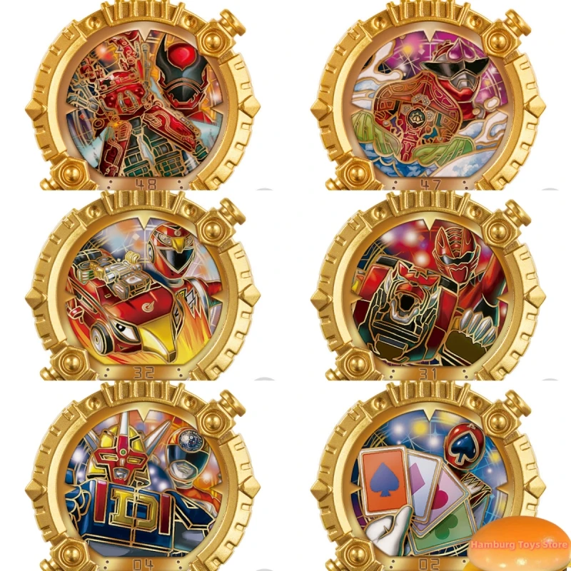 Bandai No.1 Sentai Gozyuuger anillo de utilería bestia Dios feroz bestia rey estilo caramelo Toyssg Leon Buster anillo figuras de acción de juguete