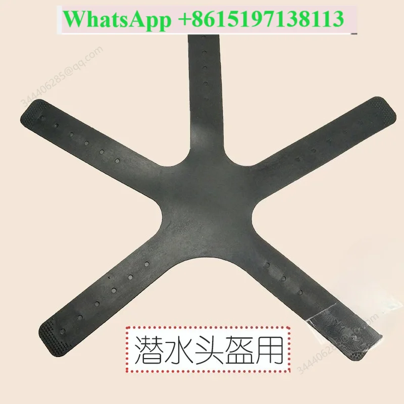 MZ300B helmet fixed five-claw belt KMB28 KMB18 diving special elastic rubber municipal general comfort