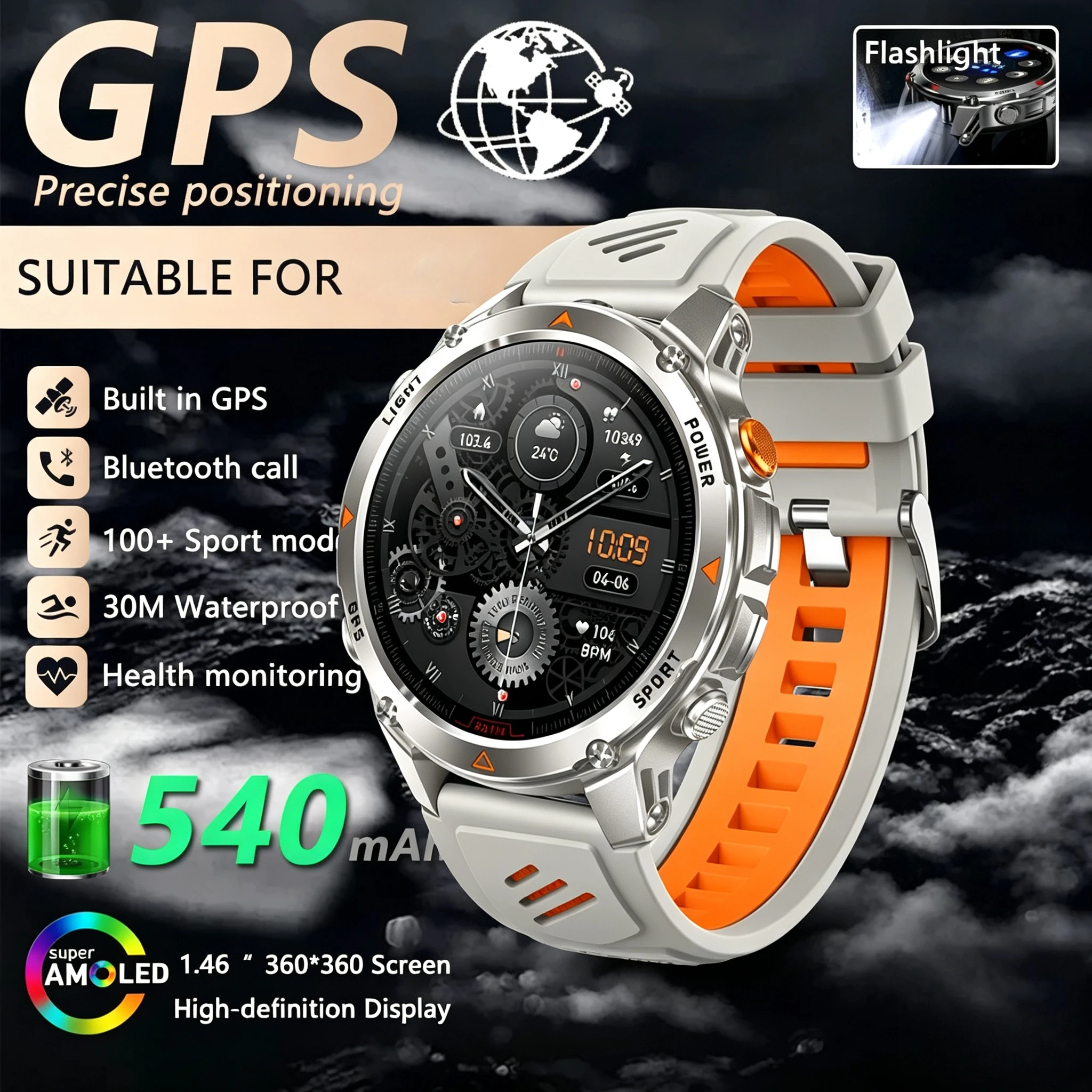 

Новые умные часы Xiaomi Watch 4 Pro с GPS, улучшенным позиционированием, водонепроницаемостью 3ATM, для занятий спортом на открытом воздухе, с HD-камерой и функцией Bluetooth-звонков.