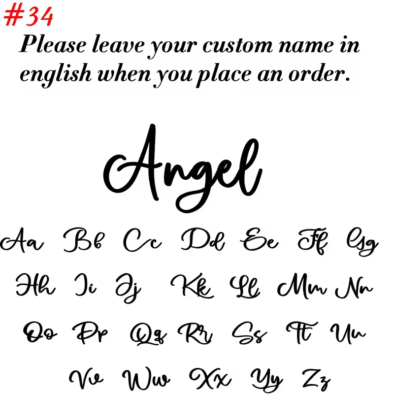 Custom Name Necklace for Women Personalised Cursive Letter Pendant Stainless Steel Jewelry Men Chain Choker Collar Personalizado - Image 8