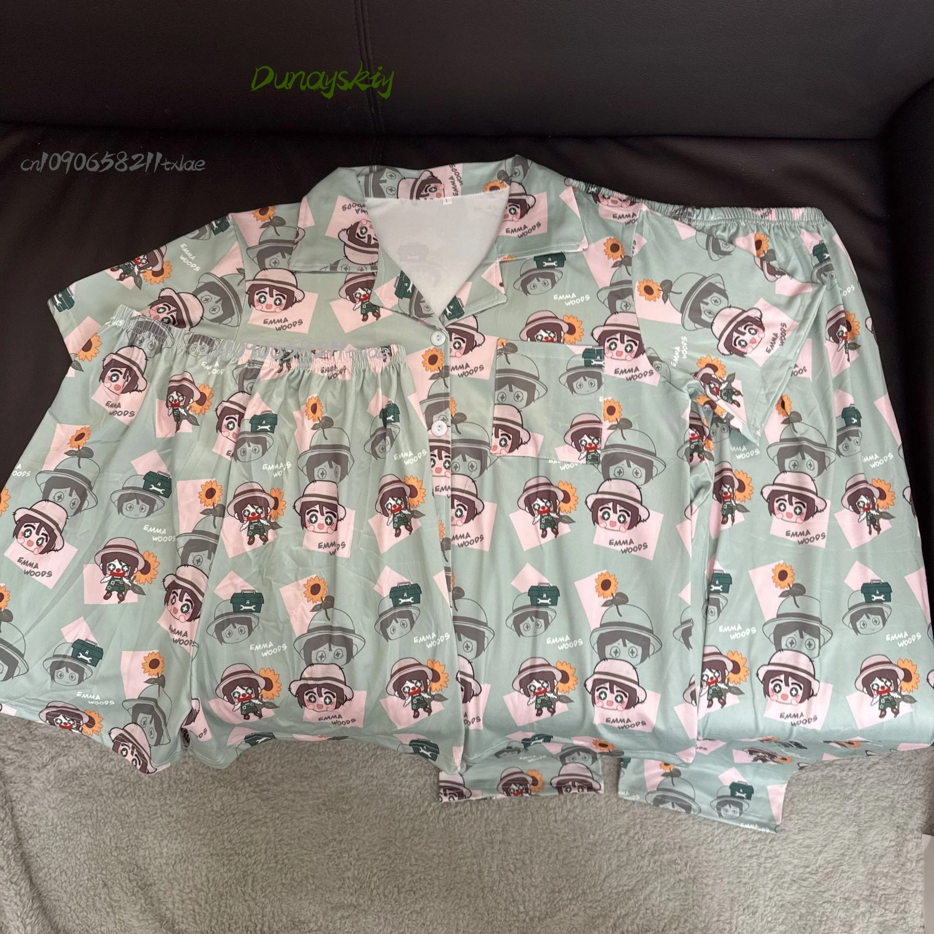 IDV الهوية الخامس إيما وودز البستاني تأثيري ازياء كول Kawaii طويل قصير منامة مجموعة Jirai Kei حفلة يومية Hall1 تأثيري