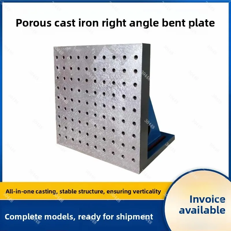 Cast Iron Angle Plate 90 Degree Right Angle Backing Plate T-Slot Cast Iron Angle  Workbench Vertical Backing