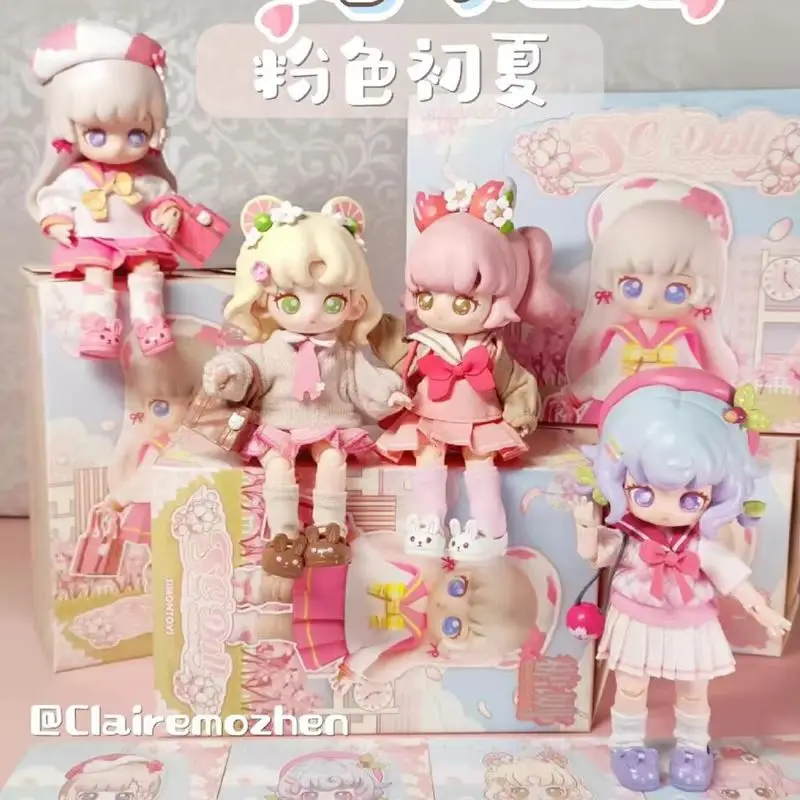 Teennar Early Summer Sakura Jk Series Blind Box Obtisu11 Dolls Toys Cute Elf Bjd Joint Figures Mystery Box Anime Model Christmas