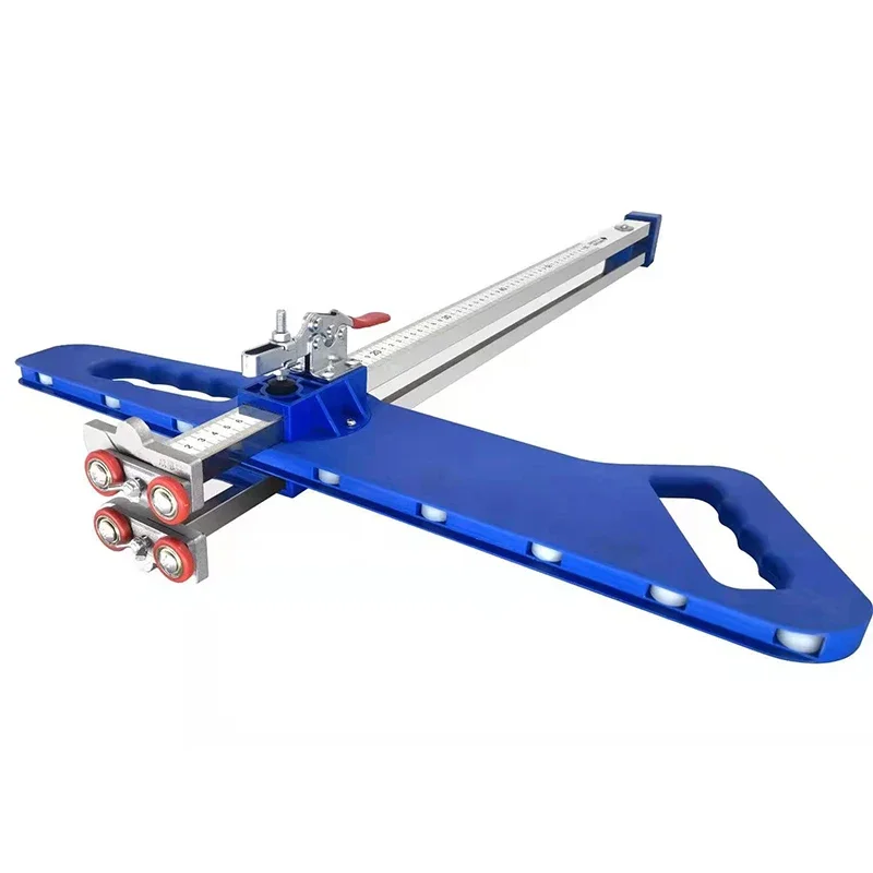 Gypsum board cutting artifact cut stainless steel hand push knife woodworking roller type high precision