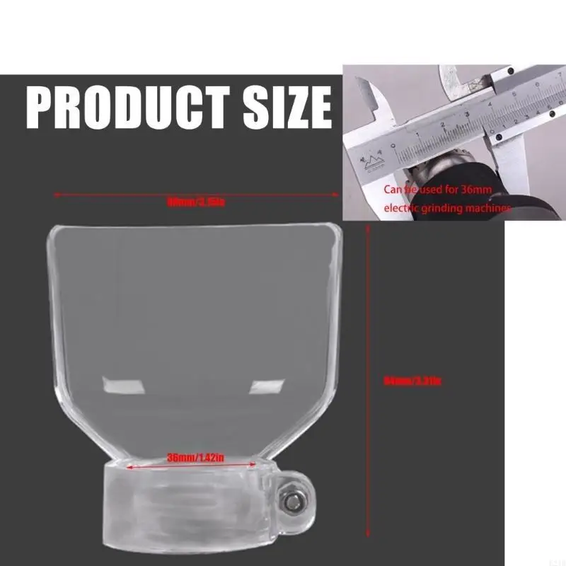 Practical Protective Cover Drill For 36mm And 38mm Electric Grinders Suitable For Detailed And Metal