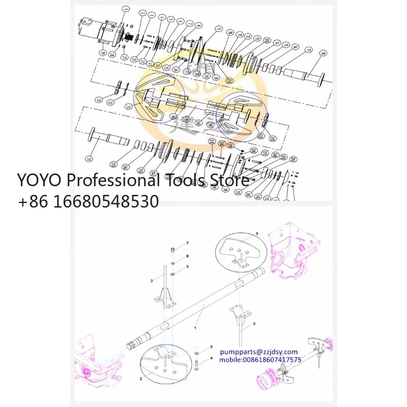 9erMixer Shaft Central Part J01224200 Junjin Concrete Pump Hopper Agitator Shaft Middle Part