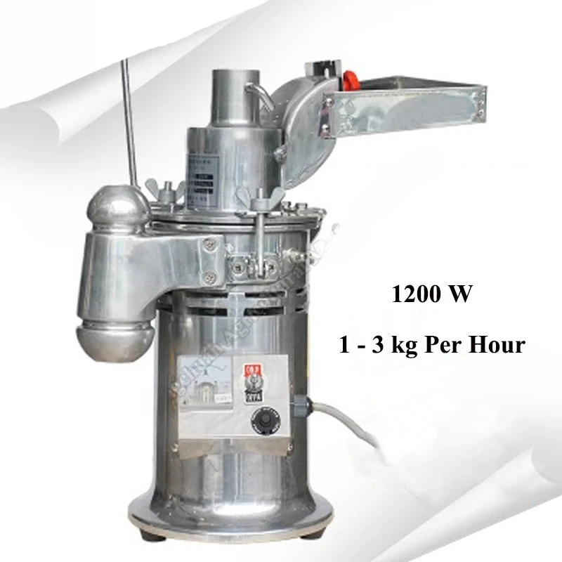 Pulverizer Continuous Feeding for Crushing Grains Pearl CPU Integrated Circuit Board Chinese Medicine Fiber Pulverizer