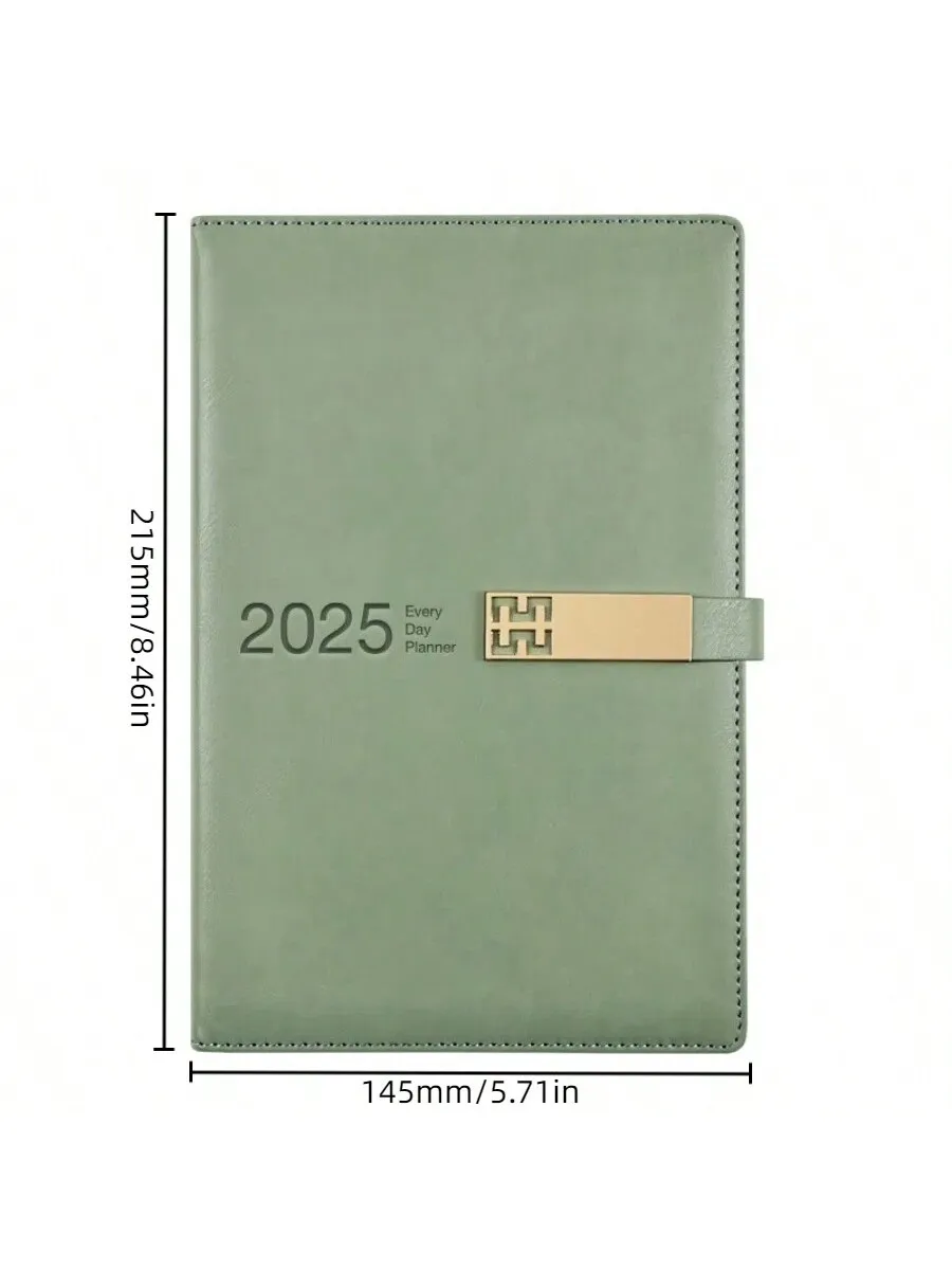 2025 Schedule Notebook Cardboard A5 Notebook A4 Calendar Notebook Schedule One Day Page Time Management Business Diary book