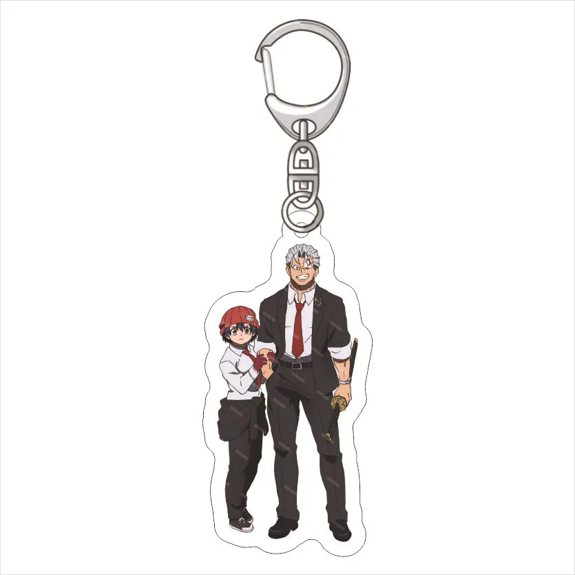 Undead Unluck Anime Acrylic Keychain Undead Izumo Fūko Cosplay Figure Key Chain Accessories Bag Pendant Collection Fans Gifts