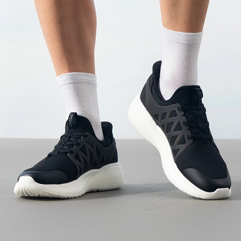 Skechers Men's Shoes Original Lightweight Fashionable Wear-Resistant Non-Slip New Fitness Training Outdoor Sports Casual Shoes 118308-Blk-7