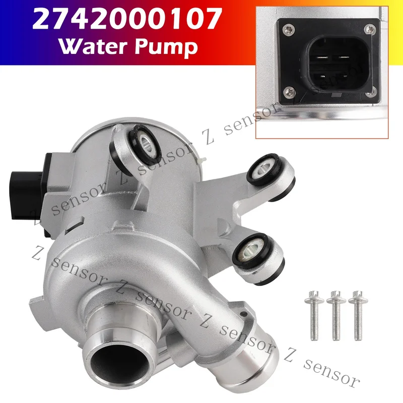 Z+ 2742000107 Water Pump for Mercedes C-Class A205 C205 S205 W205 GLC X253 C253 F8