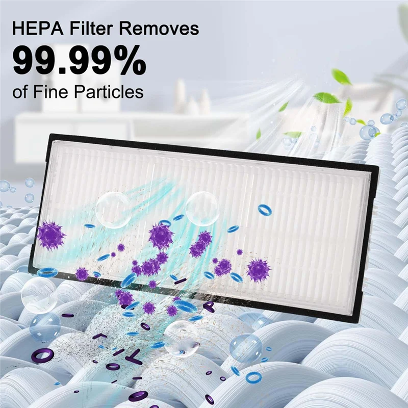 A24p 23 peças para roborock s7 maxv ultra s7 pro ultra robô aspirador de pó lavável escova lateral principal filtro hepa esfregão almofada peças de saco de pó