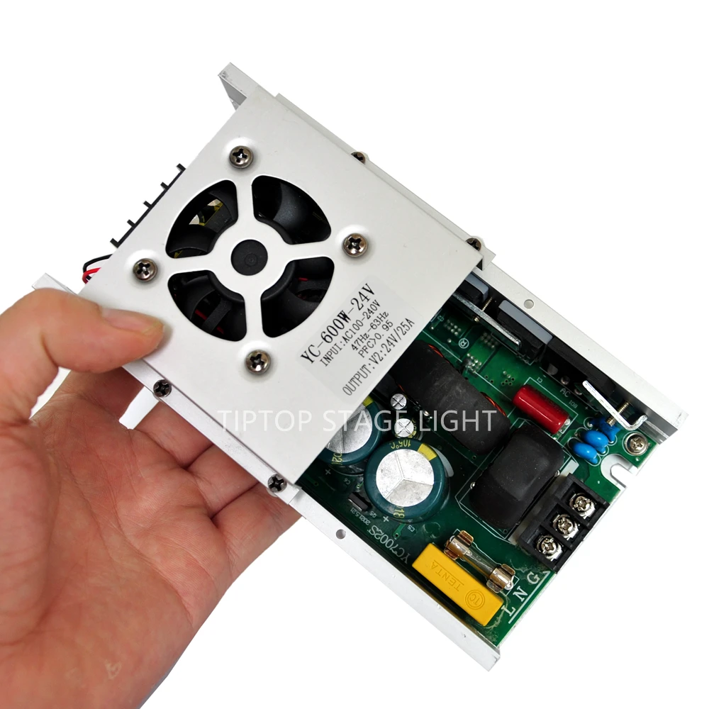 TIPTOP 700W 800W Power Supply for Industrial Products Dual Output 12V 24V 36V With Cooling Fan High Power Board