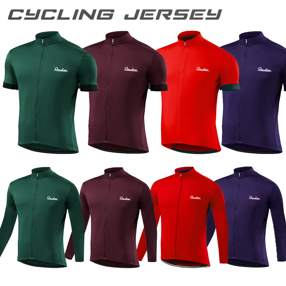 

Raudax Cycling Jerseys Youth Long Sleeve Cycling Shirts Bicycle Cycling Clothing Kit Mtb Bike Wear Triathlon Maillot Ciclismo